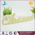 letter shape ceramic sign board for decoration